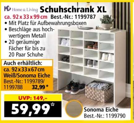 Schuhschrank XL