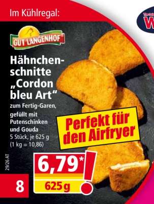 Gut Langenhof Hähnchenschnitte „Cordon bleu Art“