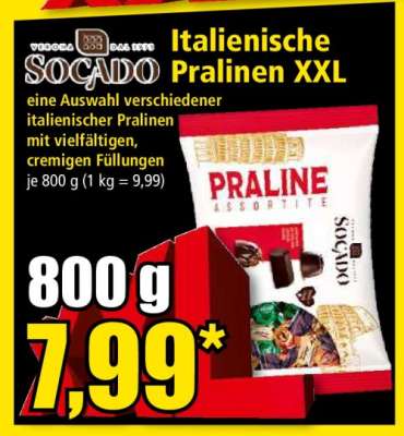 Italienische Pralinen XXL