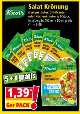 KNORR SALAT KRÖNUNG