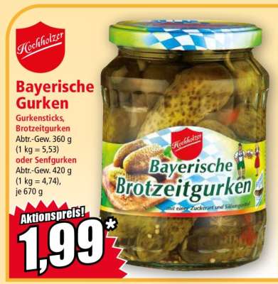 Bayerische Gurken