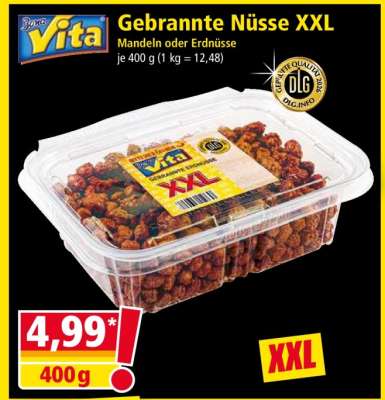 Bona Vita Gebrannte Nüsse XXL