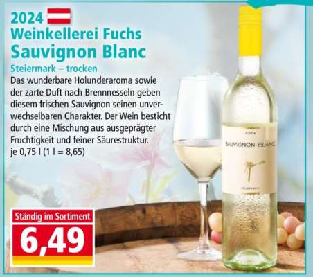 2024 Weinkellerei Fuchs Sauvignon Blanc