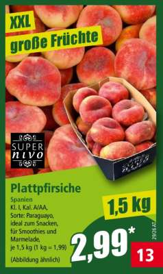 Plattpfirsiche