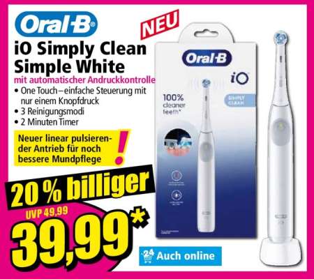 Oral-B iO Simply Clean Simple White