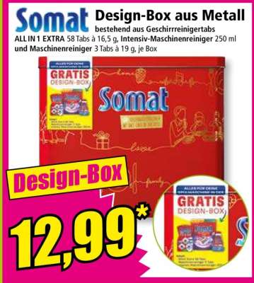 Somat Design-Box aus Metall