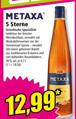 METAXA 5 Sterne