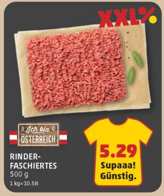 Rinder- faschiertes