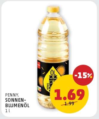 PENNY. SONNENBLUMENÖL