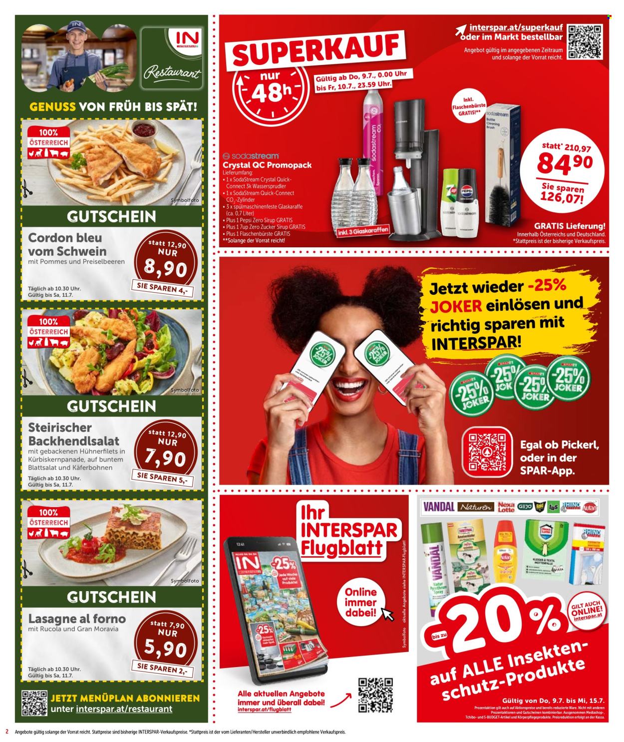 Angebote INTERSPAR - 9.7.2026 - 15.7.2026. Seite 3