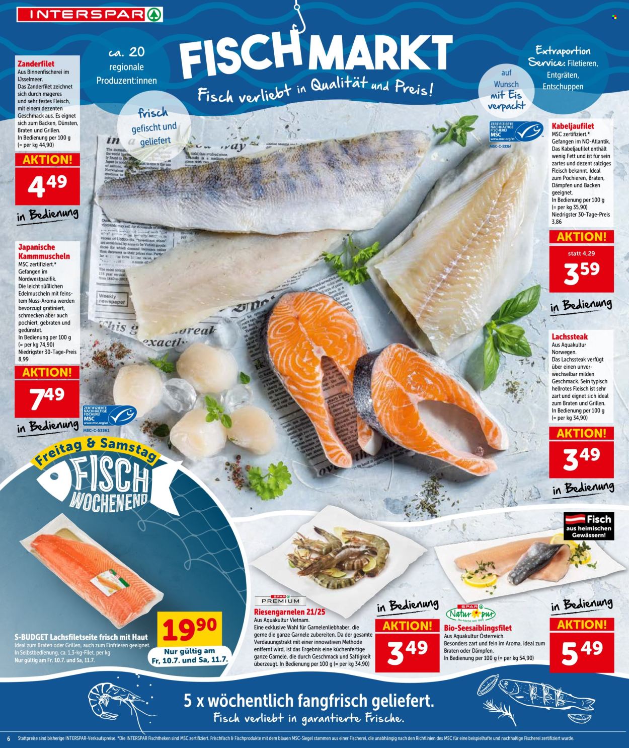 Angebote INTERSPAR - 9.7.2026 - 15.7.2026. Seite 7