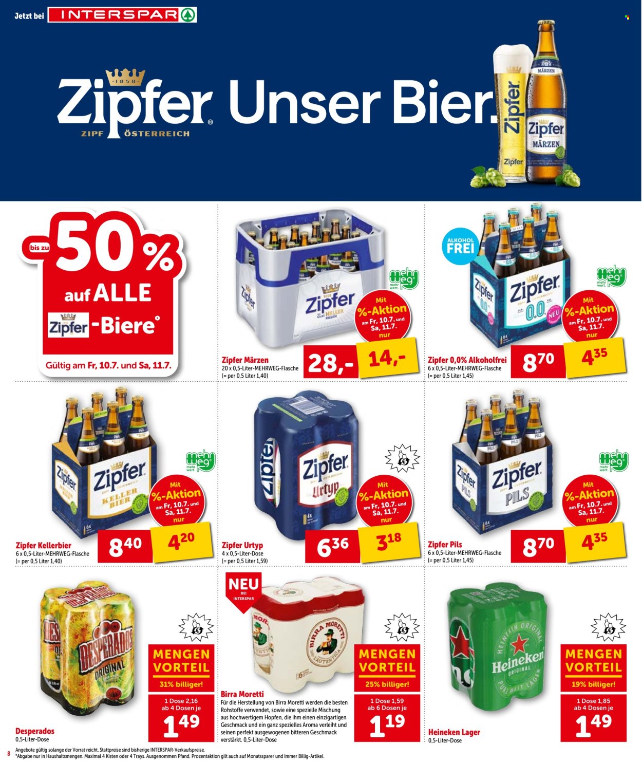 Angebote INTERSPAR - 9.7.2026 - 15.7.2026. Seite 9
