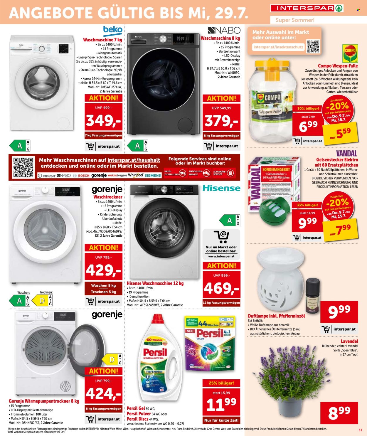 Angebote INTERSPAR - 9.7.2026 - 15.7.2026. Seite 14
