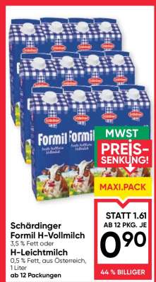 Schärdinger Formil H-Vollmilch