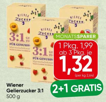 Wiener Gelierzucker 3:1