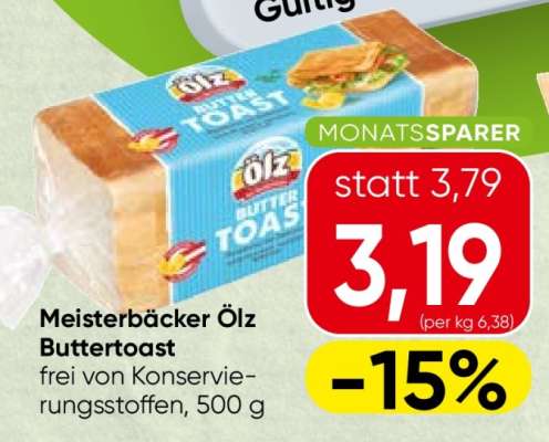 Meisterbäcker Ölz Buttertoast