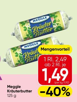 MEGGLE KRÄUTERBUTTER