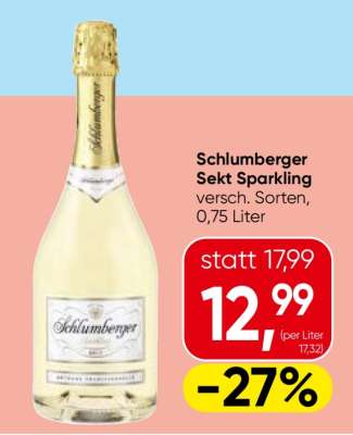 Schlumberger Sekt Sparkling