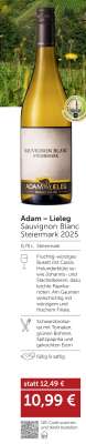 Adam – Lieleg Sauvignon Blanc Steiermark 2025