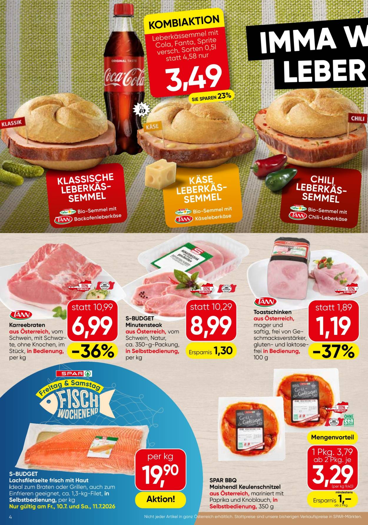 Angebote EUROSPAR - 9.7.2026 - 15.7.2026. Seite 4
