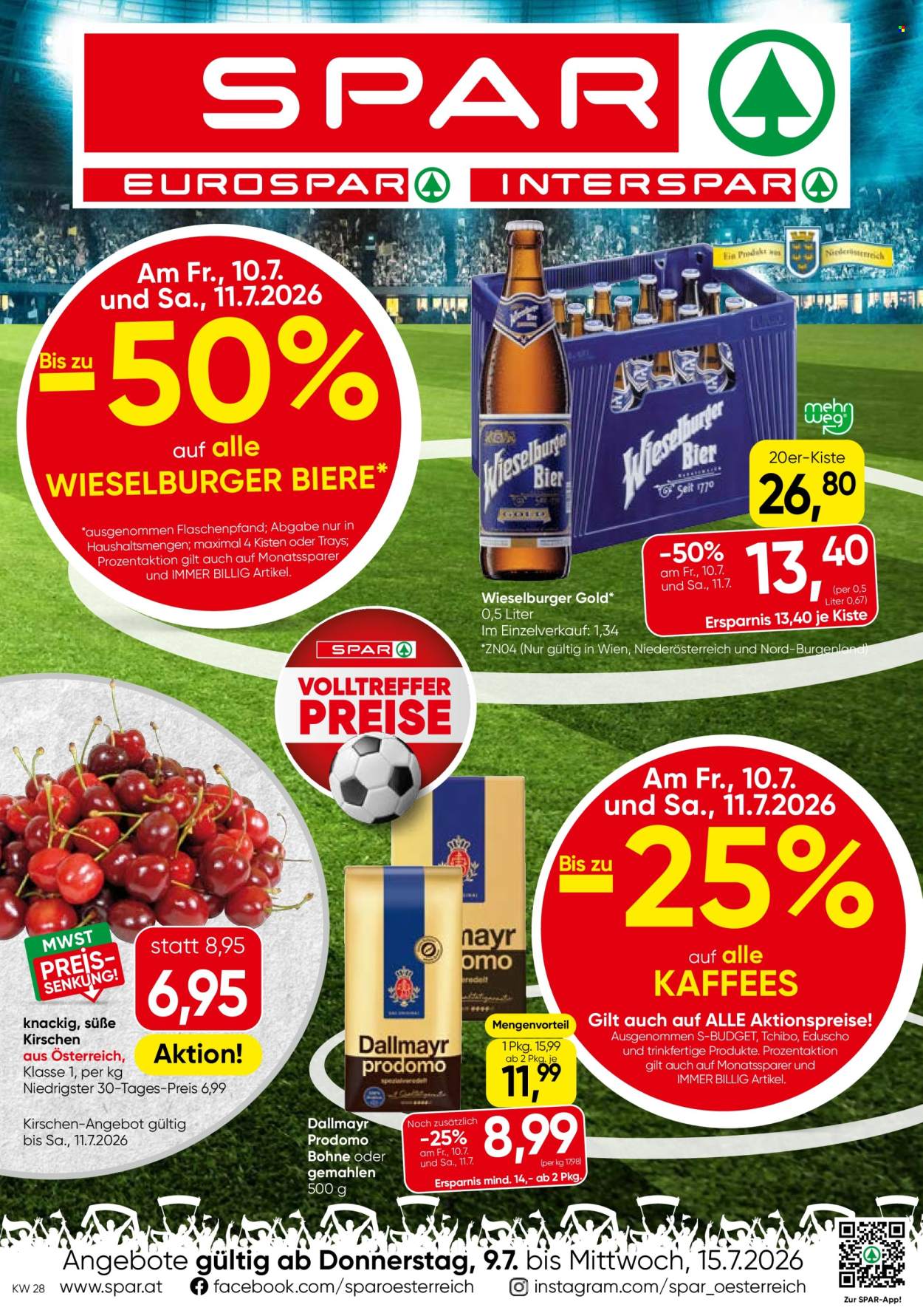 Angebote INTERSPAR - 9.7.2026 - 15.7.2026. Seite 1