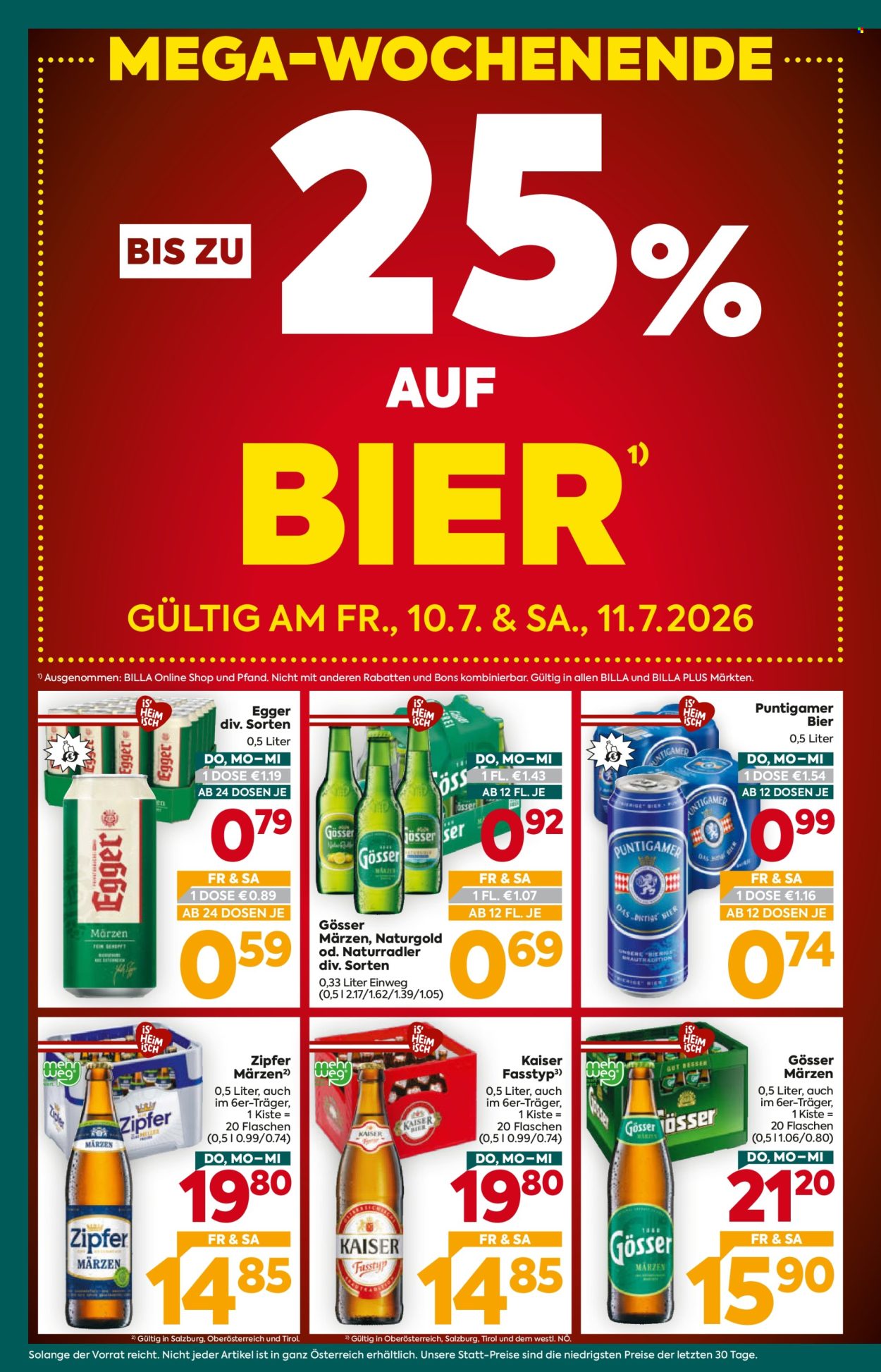 Angebote Billa Plus - 9.7.2026 - 15.7.2026. Seite 4