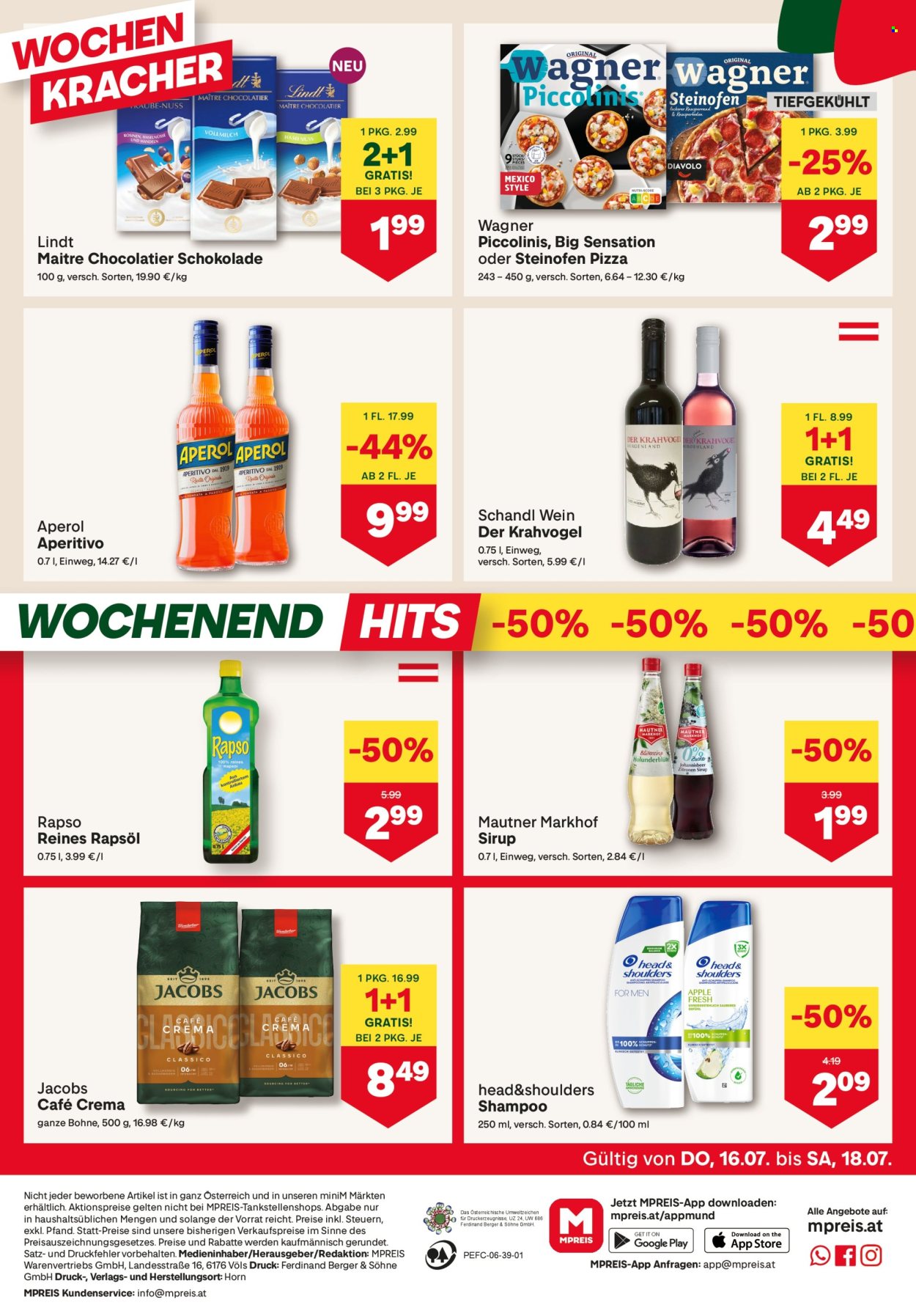 Angebote MPREIS - 16.7.2026 - 22.7.2026. Seite 12