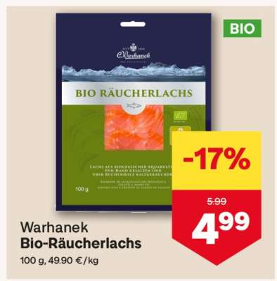 Warhanek Bio-Räucherlachs