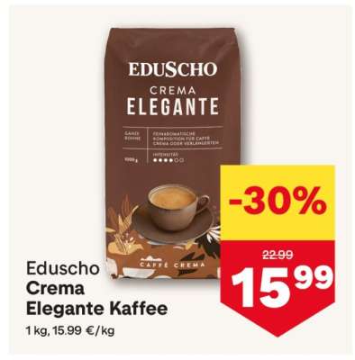 Eduscho Crema Elegante Kaffee