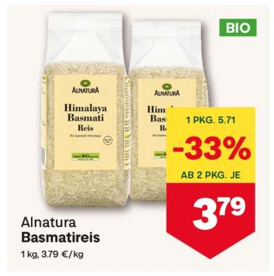 Alnatura Basmatireis