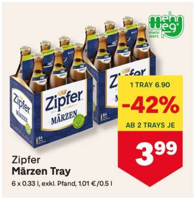 Zipfer Märzen Tray