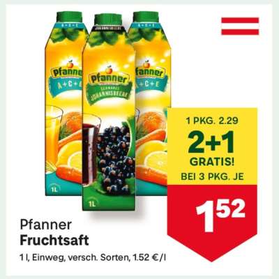 Pfanner Fruchtsaft