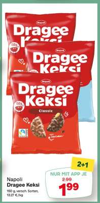 Napoli Dragee Keksi