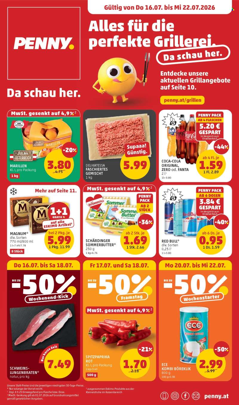 Angebote Penny - 16.7.2026 - 22.7.2026.