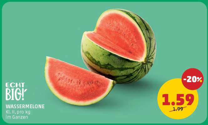 ECHT BIG! WASSERMELONE