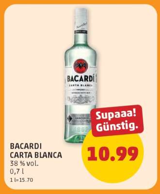 Bacardi Carta Blanca