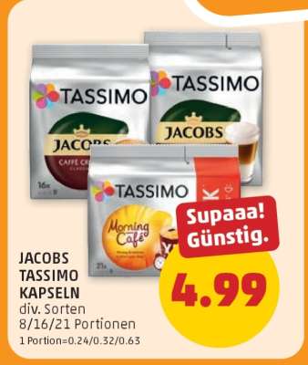 Jacobs Tassimo Kapseln