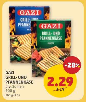 GAZI GRILL- UND PFANNENKÄSE