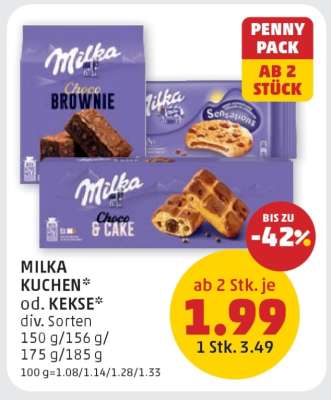 MILKA KUCHEN od. KEKSE