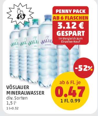 Vöslauer Mineralwasser