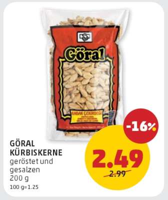 GÖRAL KÜRBISKERNE