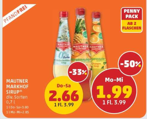 Mautner Markhof Sirup
