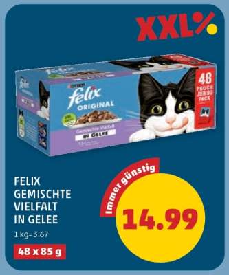 FELIX GEMISCHTE VIELFALT IN GELEE