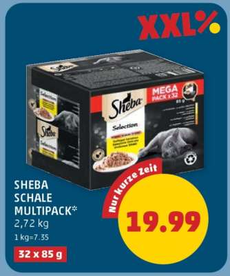 SHEBA SCHALE MULTIPACK