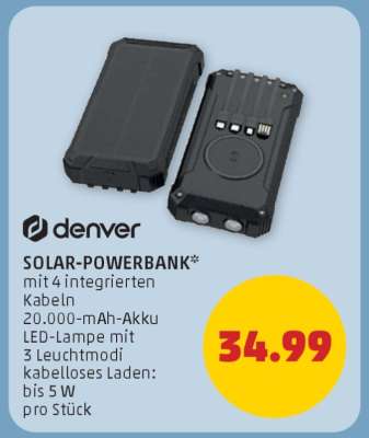 denver SOLAR-POWERBANK