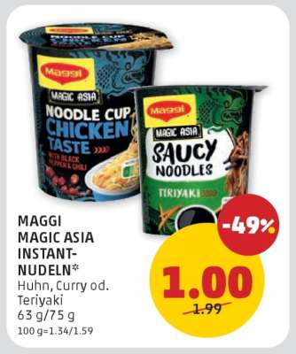 MAGGI MAGIC ASIA INSTANT-NUDELN
