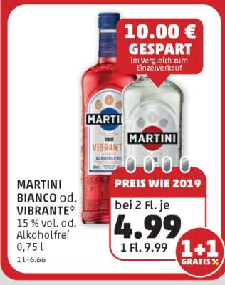 MARTINI BIANCO od. VIBRANTE