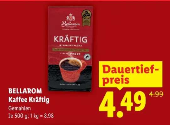 Bellarom Kaffee kräftig