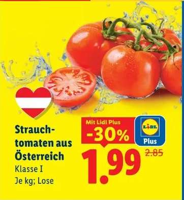 Strauchtomaten aus Österreich
