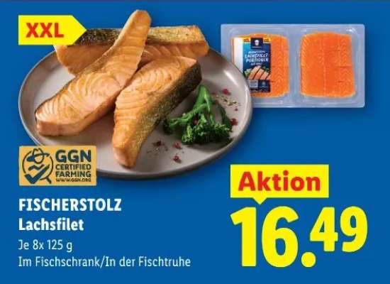 Fischerstolz Lachsfilet